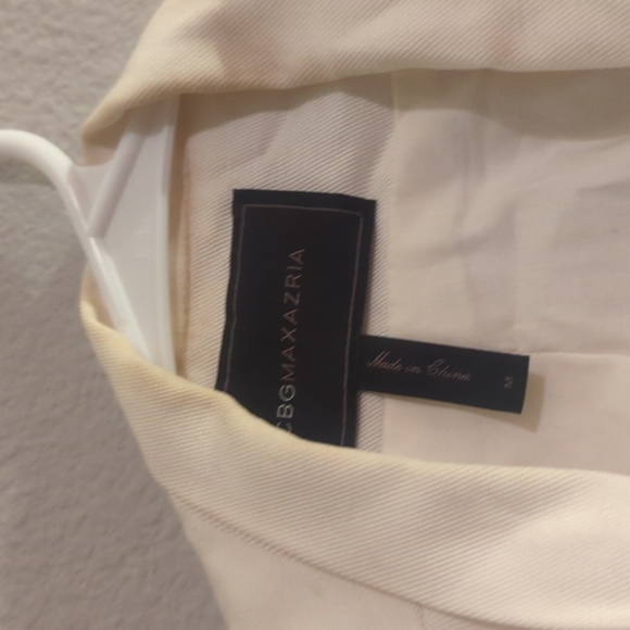 BCBGMAXAZRIA White Boho Blazer Formal - Picture 2 of 4